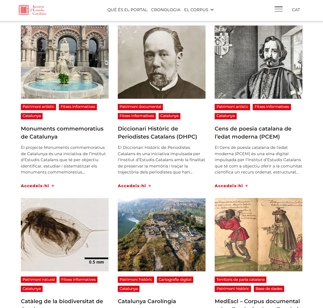 Portal del patrimoni de l’Institut d’Estudis Catalans (IEC)