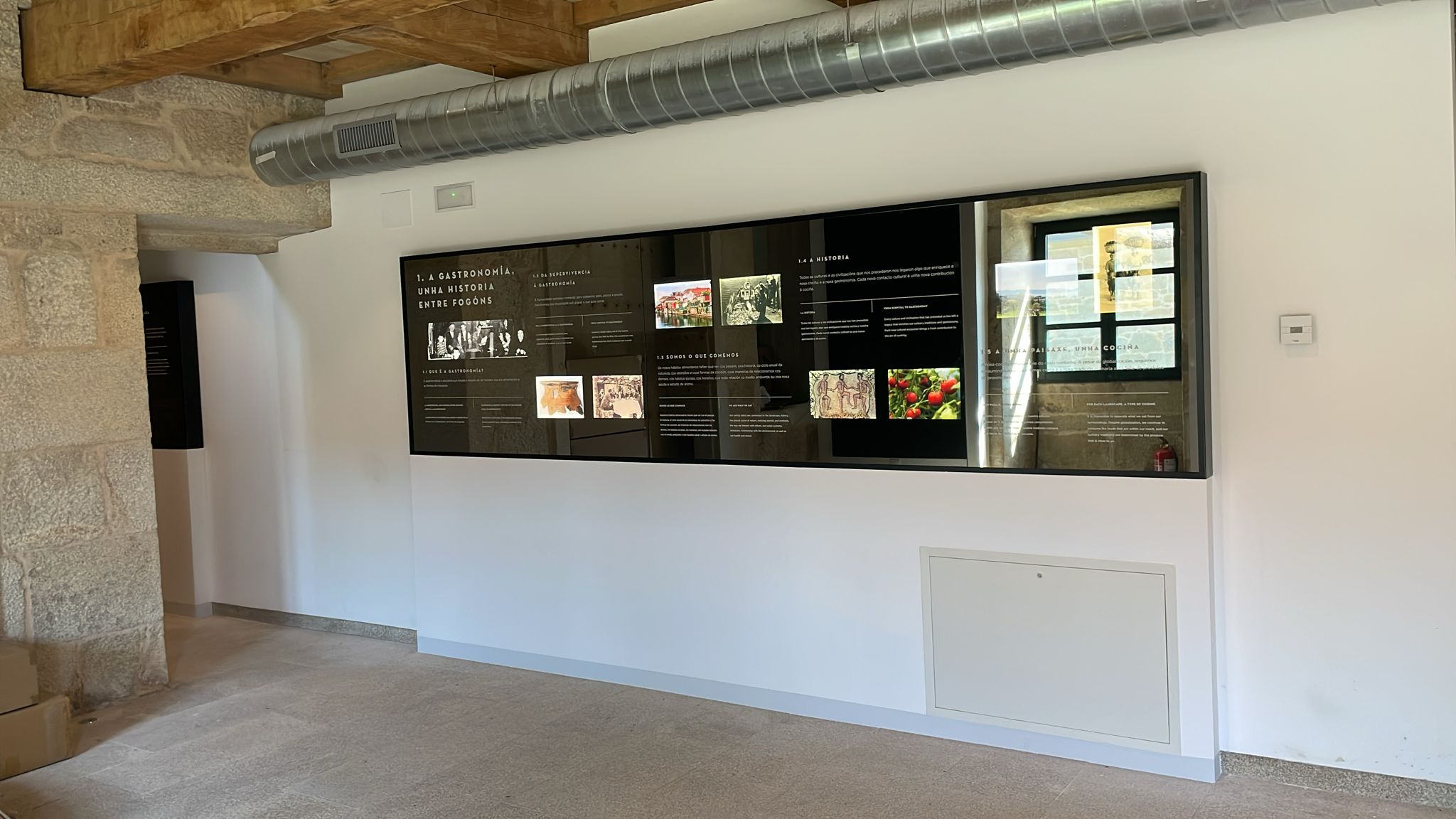 Museographic project for the Rías Baixas Gastronomic Culture Center