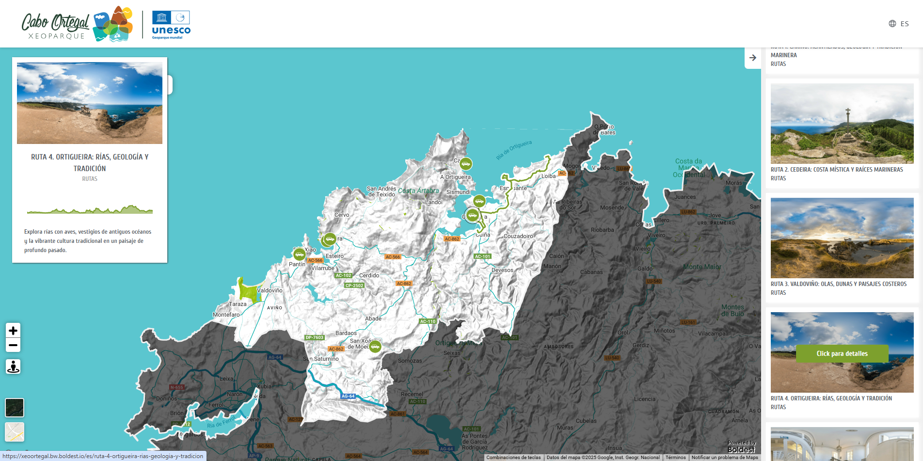 Projecte de Guia al Xeoparque Cabo Ortegal